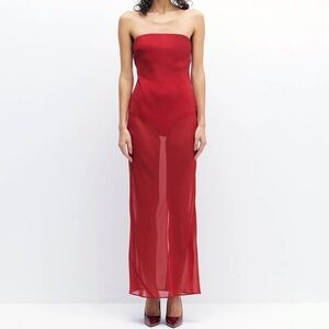 Auteur Studio RAYA DRESS IN RED DAHLIA